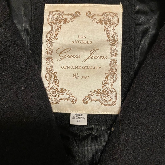 Women’s Guess black studded jacket. Size medium. - Picture 4 of 6